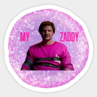 my zaddy pedro pascal Sticker